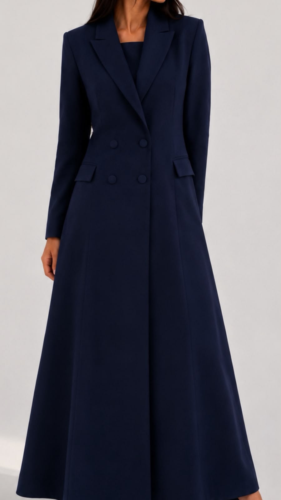 Ivory Linen Abaya
